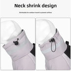 Waterproof Large Dog Jacket Warm Clothes Coat French Dog Reflective Cold Weather Coats