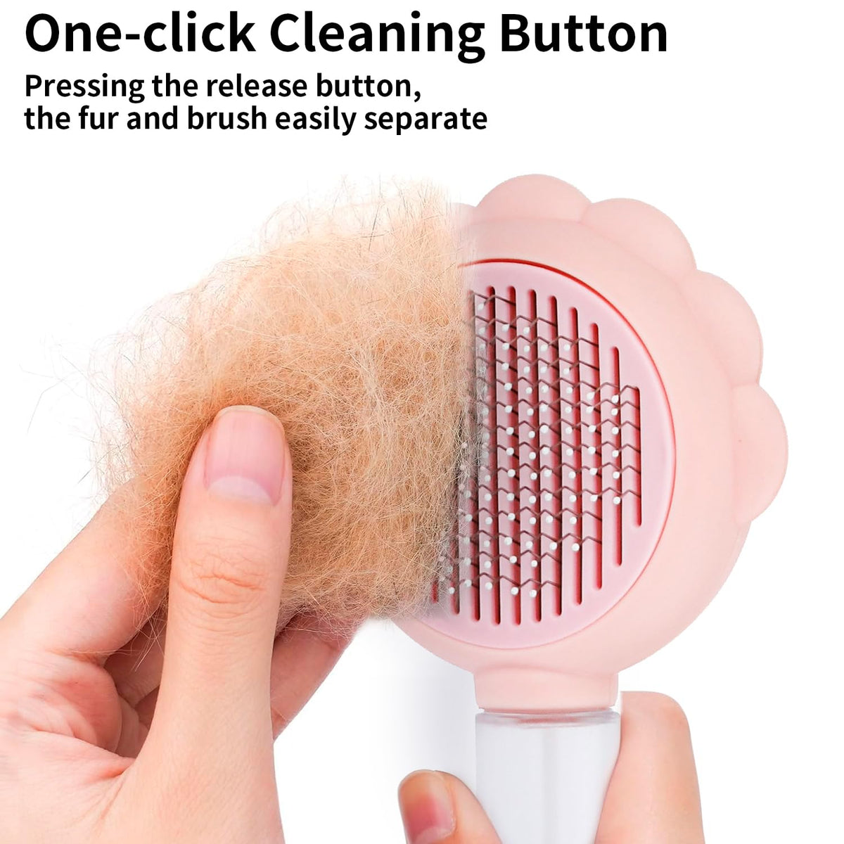 Cat Brush Self Cleaning Spray Cat Brushes For Indoor Cats Removes Loose and Tangled Hair