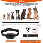 3280 FT Dog Training Collar IP67 Waterproof Pet Beep Vibration Electric rechargeable 3 modes