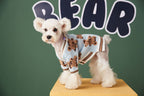 Dog Cat Sweater Preppy Style V-neck Striped Vest  Winter Warm Clothes Apparel Dogs Cats
