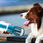 Dog Water Cup Drinking Food Garbage Bag Three-in-one Portable  Pet Cups Pets Supplies