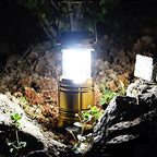 new solar charging type multifunctional telescopic camping lantern lantern outdoor camping
