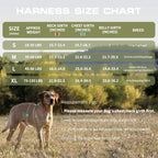 Heavy Duty No-Pull Tactical Dog Harness Molle Vest