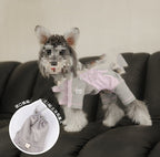 Dog Clothes Autumn Winter Thickened Warm Sporty Style Four-Leg Base Layer