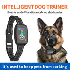Smart Automatic Anti Barking Dog Collar Rechargeable HD Digital Display Waterproof