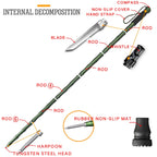 Outdoor defense Tactical stick Hiking Camping equipment Multifunctional Walking Sticks