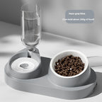 Automatic Drinking Water Oblique Mouthed Cat Bowl