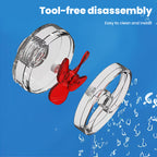 4-Blade Auto-Rotating Fan Kit for Fish Tank Outlet - Accessories, Aquarium Filter Screen