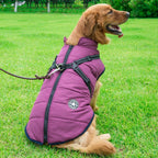 Reflective Large Dog Clothes Cold-proof Warm Pet Coat Waterproof Autumn And Winter Coat