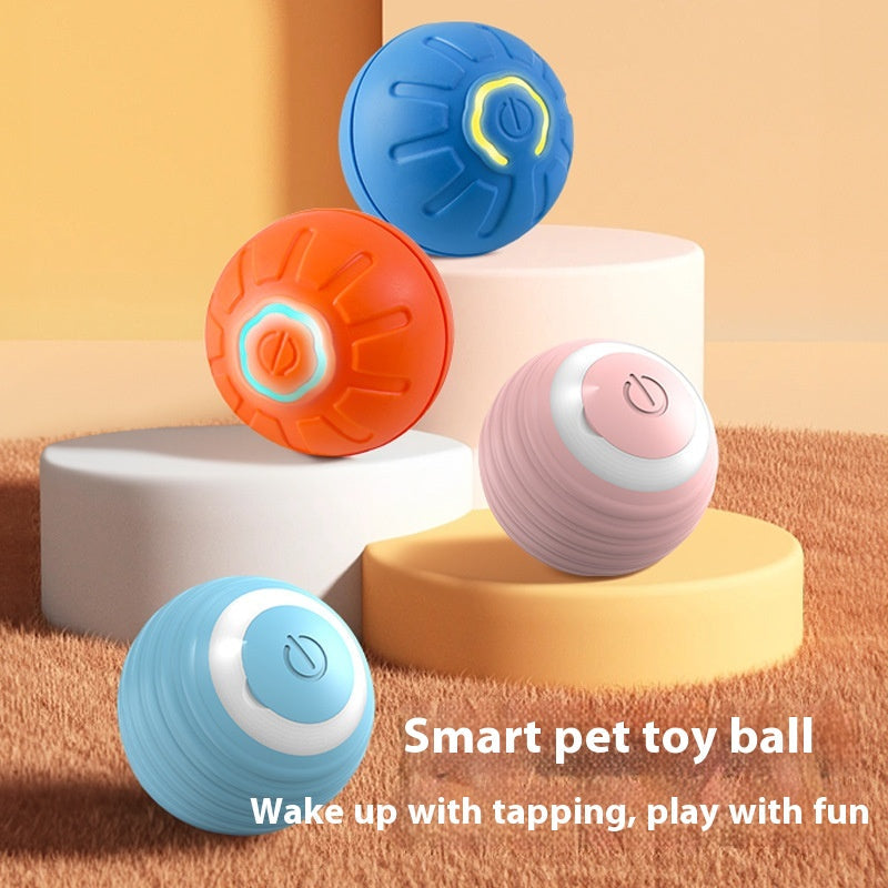 Smart Dog Toy Electronic Interactive Moving Ball USB Automatic Bouncing For Puppy's & Cats