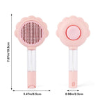 Cat Brush Self Cleaning Spray Cat Brushes For Indoor Cats Removes Loose and Tangled Hair
