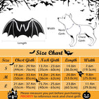 Dog Halloween Costumes Bat Costume Cool Luminous Skeleton Bone Bat Wings Pets