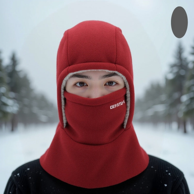 Essential Winter Cycling Gear Windproof Thickened Insulated  Protection In Cold Weather