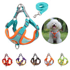 Dog Leash And Harness Set Pet Dog Harness And Leash Set Adjustable Puppy Cat Harness