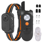 984FT Training Collar Waterproof Beep Vibration Electric Shock 3 Channels Rechargeable