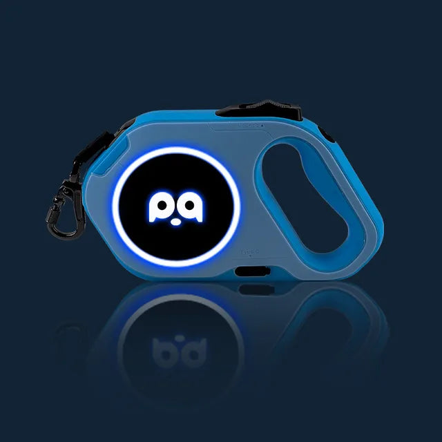 Automatic Retractable Leash LED Luminous Light Straps Small Medium Dog Walking Running