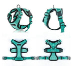 Escape Proof Harness Car Seat Belt Adapter Reflective Soft Mesh Harness For Kitten Puppy