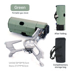 Outdoor Card Type Stove Folding Portable Gas Stove Camping Household Gas Tank Card