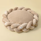 Pet kennel Fried Dough Twists round universal mat detachable cat kennel dog kennel