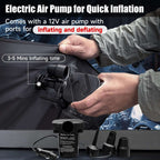 Thicken Backseat SUV/Car/Truck Air Mattress Air Bed Inflatable Truck Mattress -35.4'' Width