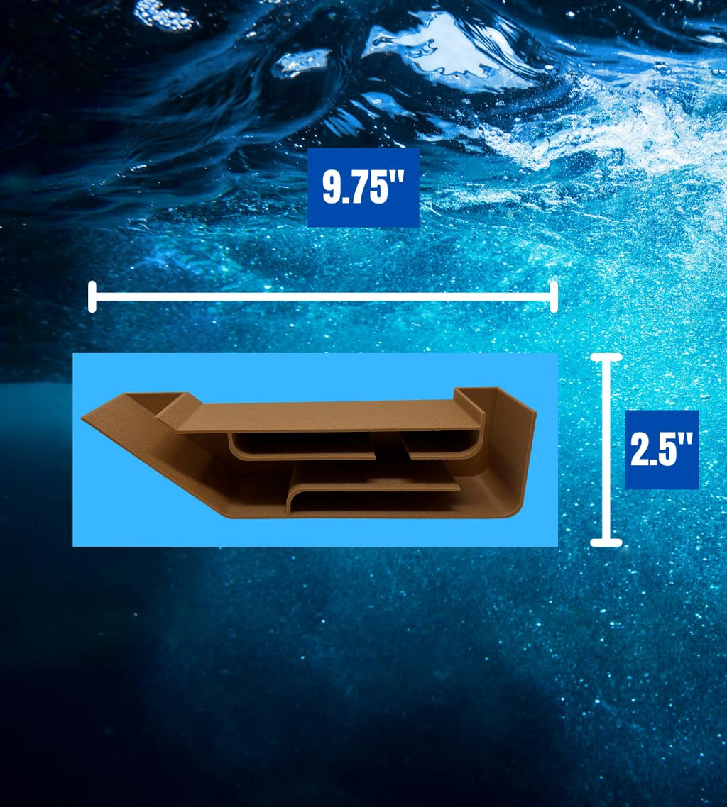 Aquarium X-Large Underground Tunnel Fish & Shrimp Hideout Unique Viewing Tunnel