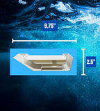 Aquarium X-Large Underground Tunnel Fish & Shrimp Hideout Unique Viewing Tunnel