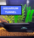 Aquarium X-Large Underground Tunnel Fish & Shrimp Hideout Unique Viewing Tunnel
