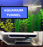 Aquarium X-Large Underground Tunnel Fish & Shrimp Hideout Unique Viewing Tunnel