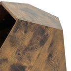 25.98'' Modern Pet Furniture Cat Kennel Side Table Multi-Purpose Furniture Antique Wood
