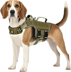 Heavy Duty No-Pull Tactical Dog Harness Molle Vest