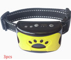 Dog Training Collar Waterproof Electric Remote Control Rechargeable Trainer Bark Arrester
