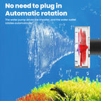 4-Blade Auto-Rotating Fan Kit for Fish Tank Outlet - Accessories, Aquarium Filter Screen