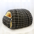 Enclosed Pet Kennel Nest House — 6 Patterns, 2 Sizes, Washable