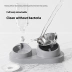 Automatic Drinking Water Oblique Mouthed Cat Bowl