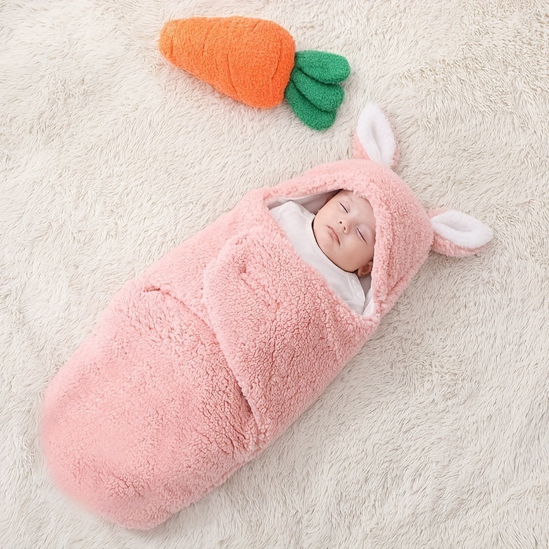 Super Soft Baby Sleeping Bag Fleece Newborn Blanket  Unisex Baby Wrap For Newborn Baby