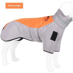 Waterproof Large Dog Jacket Warm Clothes Coat French Dog Reflective Cold Weather Coats