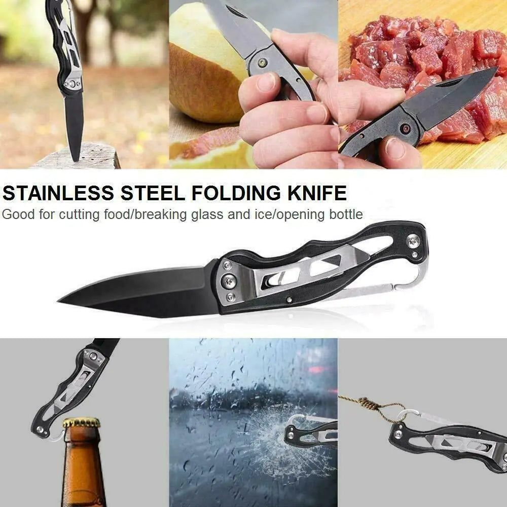 14 in 1 Outdoor Emergency Survival Safety Gear Kit Camping Tactical Tools SOS EDC Case