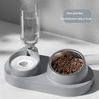 Automatic Drinking Water Oblique Mouthed Cat Bowl