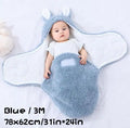 Super Soft Baby Sleeping Bag Fleece Newborn Blanket  Unisex Baby Wrap For Newborn Baby