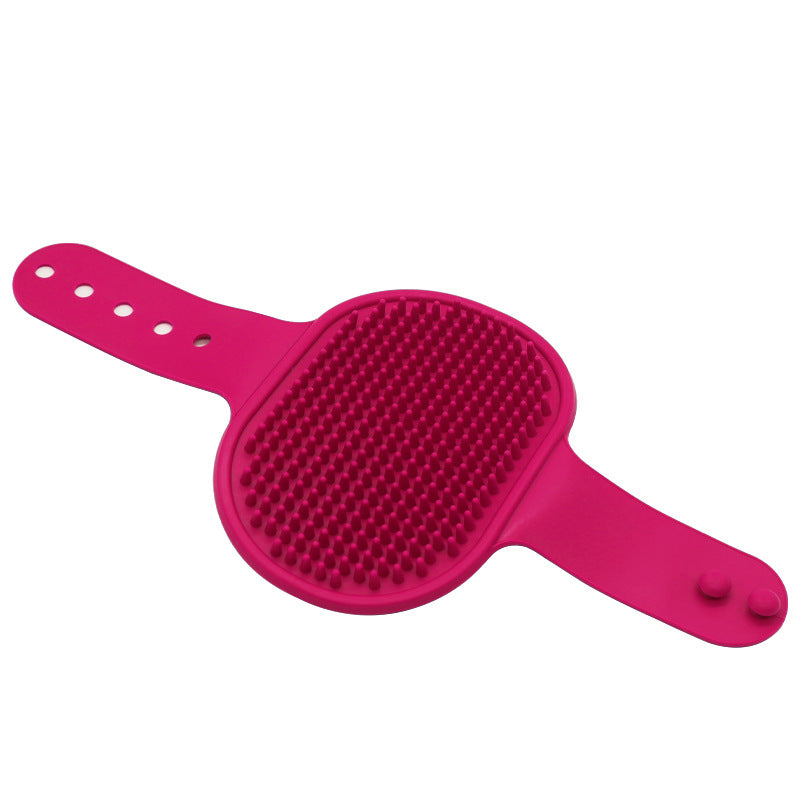 Soft Rubber Dog Cat Brush Pet Bath Silicone Comb Massage Comb Hair Remover