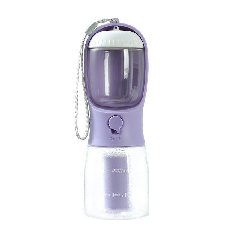Dog Water Cup Drinking Food Garbage Bag Three-in-one Portable  Pet Cups Pets Supplies