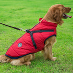 Reflective Large Dog Clothes Cold-proof Warm Pet Coat Waterproof Autumn And Winter Coat