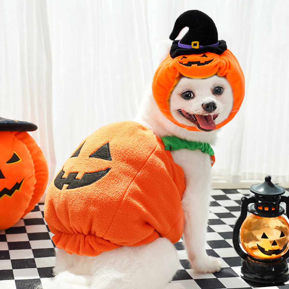 Halloween Vest For Dogs Cat Pet Costume Funny Thanksgiving Christmas For Small Animals