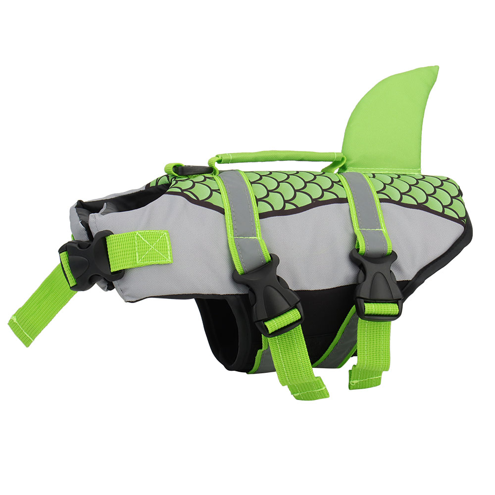 Swim Pet Dog Life Jacket Vest Clothes Life Vest Collar Harness Pets Swimming