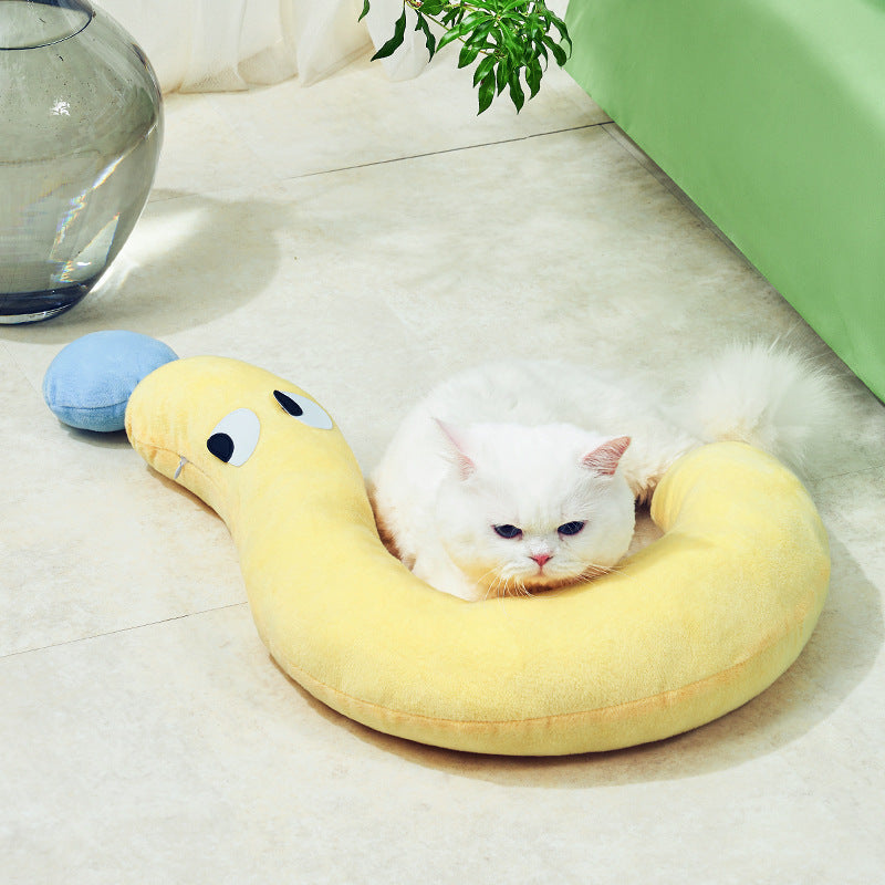 Cat Pillow Universal Four Seasons Sleeping Pillow Dog Cushion Kennel Pad Pet Supplies