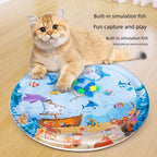 Summer Cooling Pet Water Bed Cushion Sleeping Square Mat Dogs Cats Pet Kennel Cool Cold