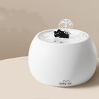 Cartoon Kitty Pet Ceramic Water Fountain