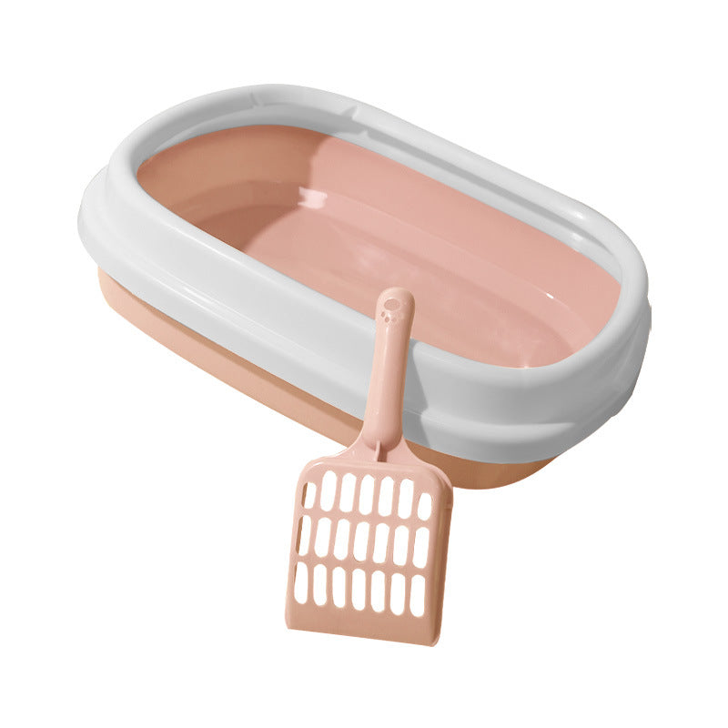 Pet Toilet Bedpan Training Sand Litter Box Cat Dog Tray With Scoop Anti-Splash Dog Toilet