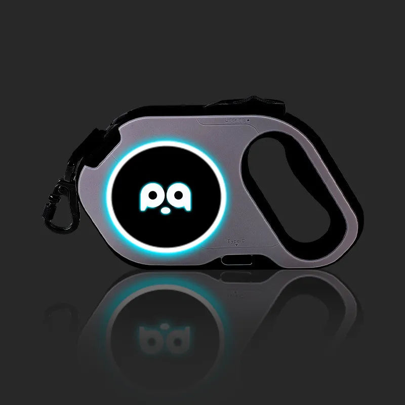 Automatic Retractable Leash LED Luminous Light Straps Small Medium Dog Walking Running