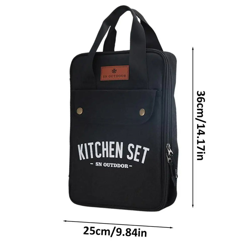 Camping Kitchen Set 8pcs Camping Outdoor Cookware Kit Stainless Steel Camping Tool